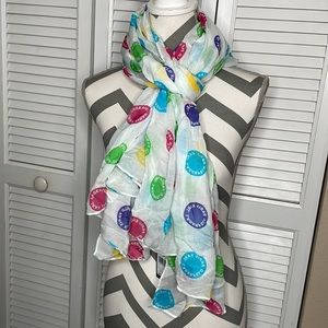 Karl lagerfeld scarf new with tags 36x80